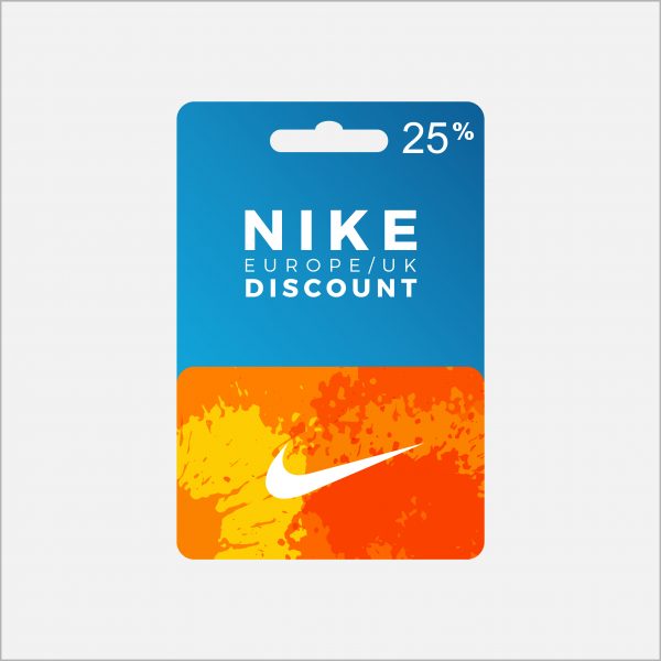 Nike Discount Code 25% for UK and EU 
